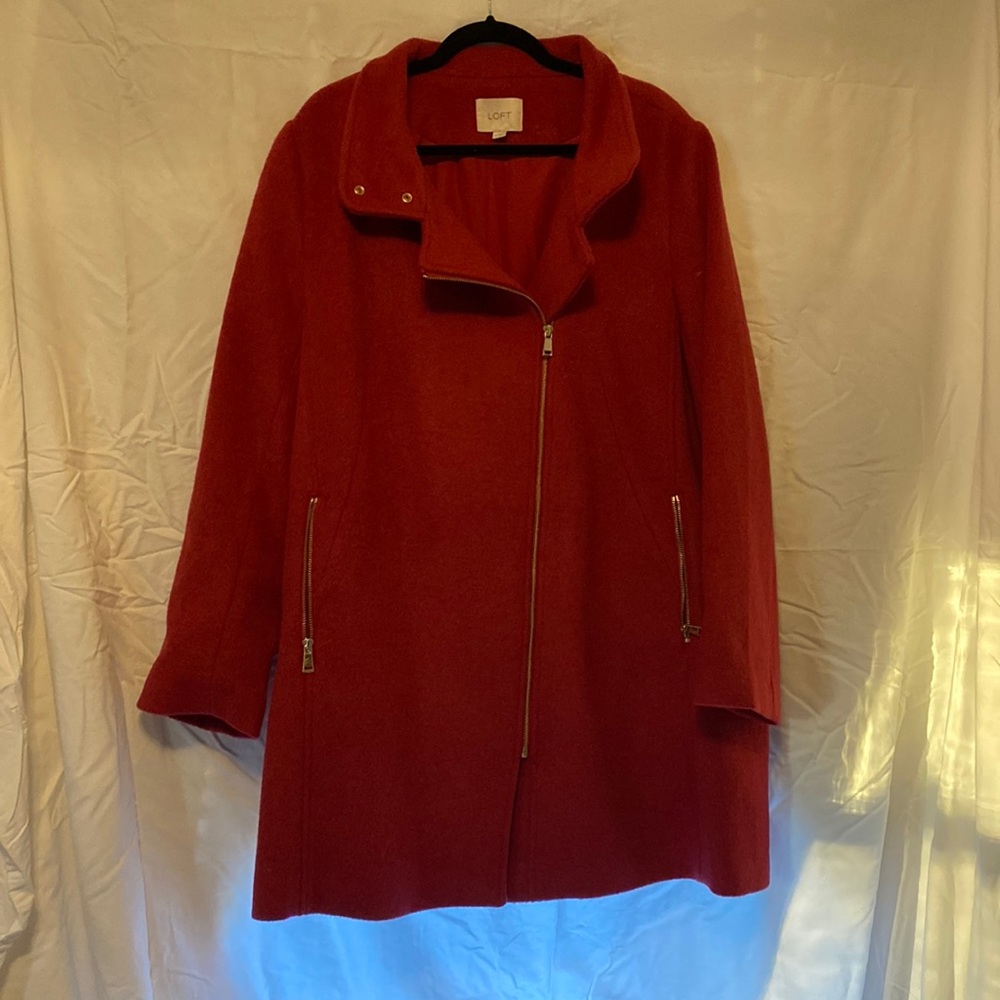 loft pea coat!